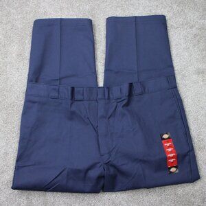 Dickies Work Pants NWT Mens 46x30 Blue 874 Original Fit Wrinkle Resistant